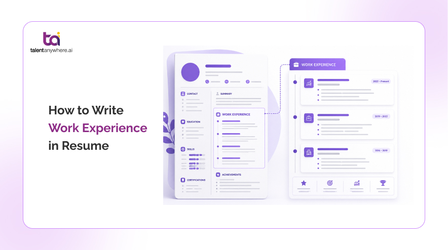 How to Write Work Experience in Resume