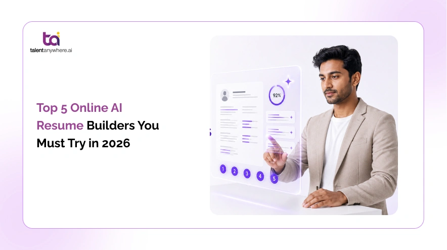 AI resume builder tool interface