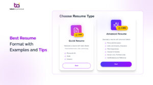 Best resume formats of 2026 with examples and usage tips