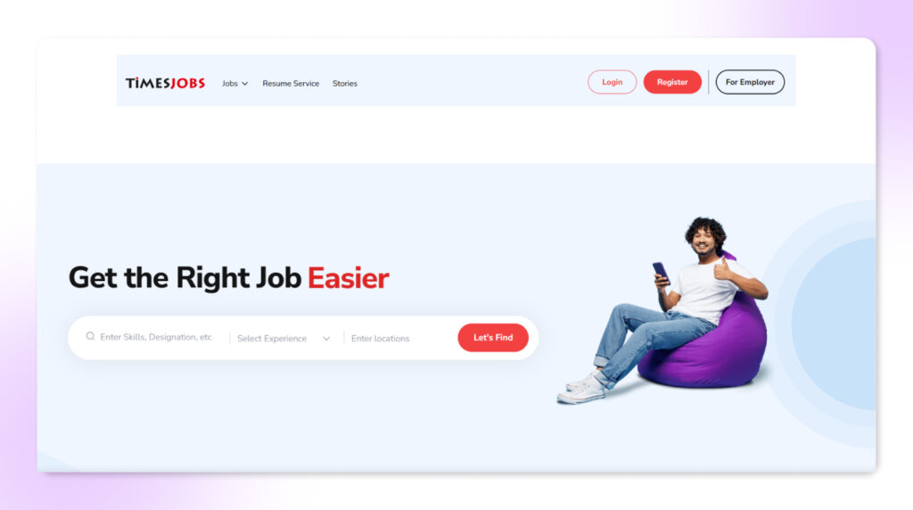 TimesJobs Job Portal India TimesJobs job portal for corporate and IT roles