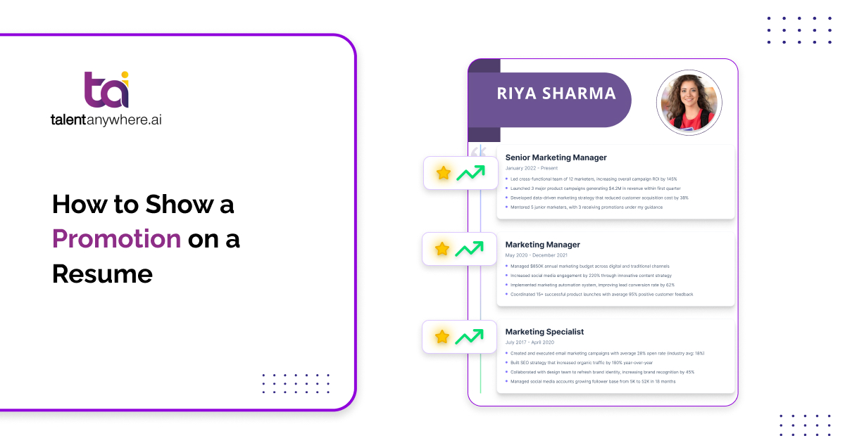 How to Show a Promotion on a Resume [Examples + Format]
