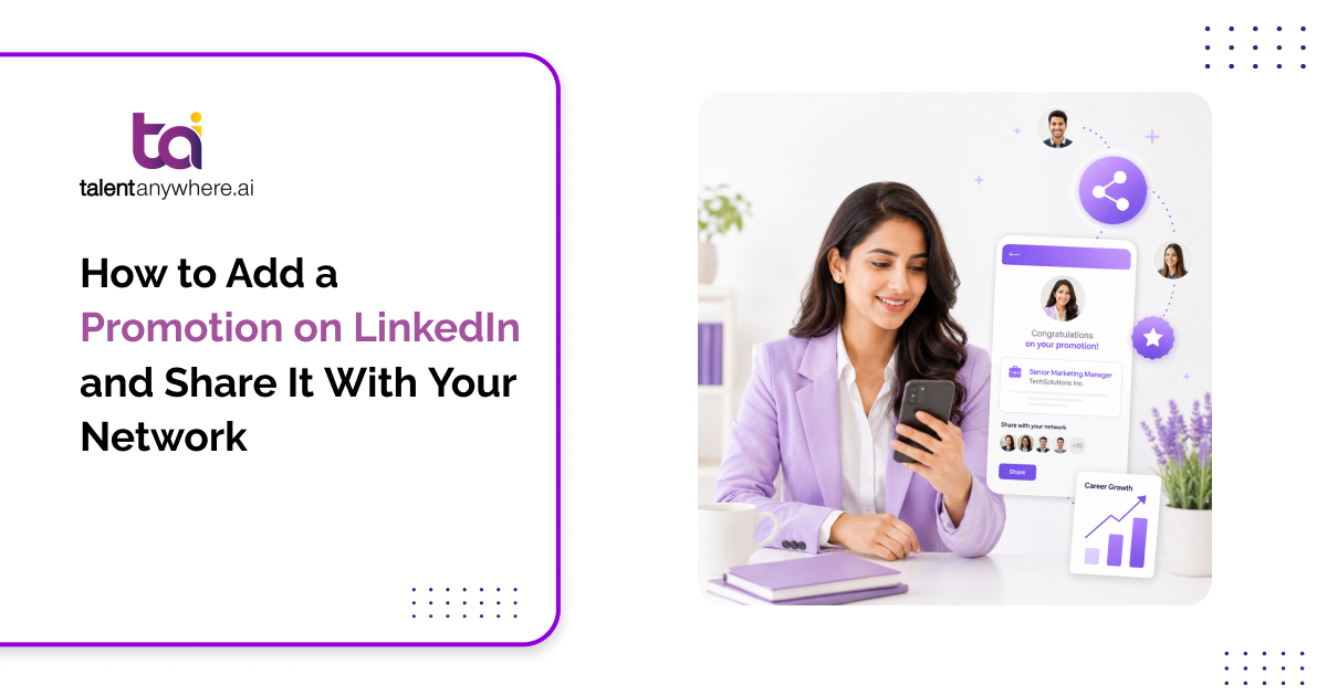 How to Add a Promotion on LinkedIn and Announce It Right